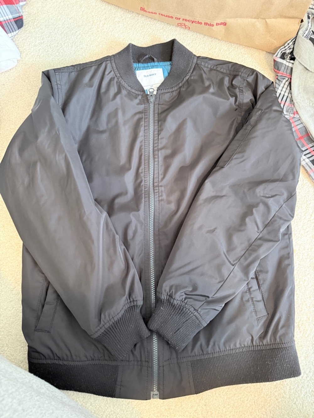 Old Navy Black Kid's Bomber Jacket